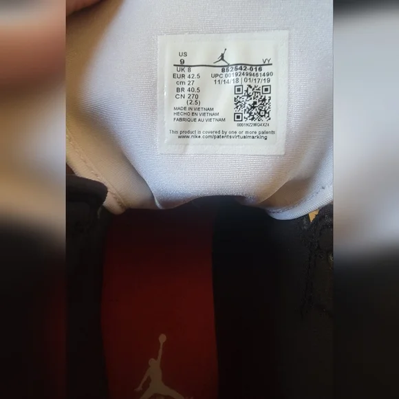 Jordan 1 Mid Maybe I Destroyed The Game size 9 mens - Picture 3 of 3